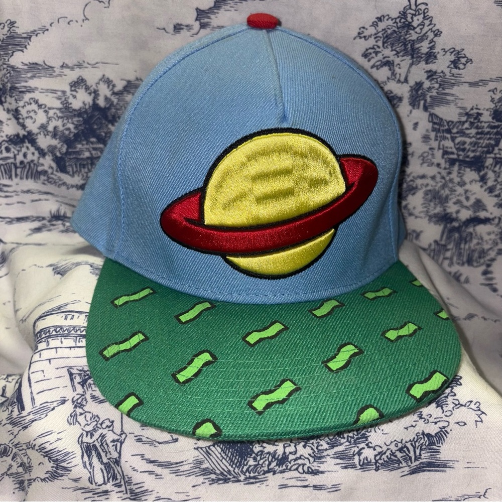 Nickelodeon RUGRATS CHUCKIE Planet Snapback Cap Adjustable Hat! Viacom 2017
